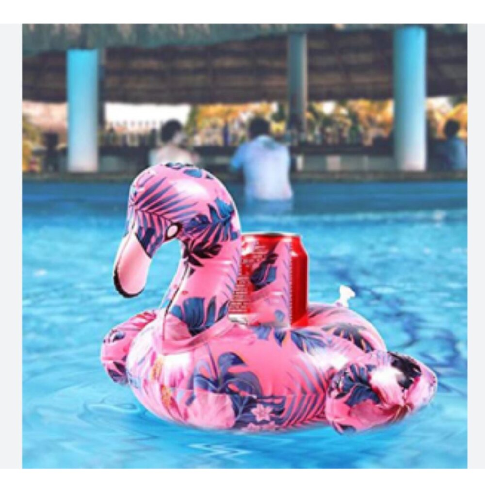 cocktail party floaty pool party tropical flamingo